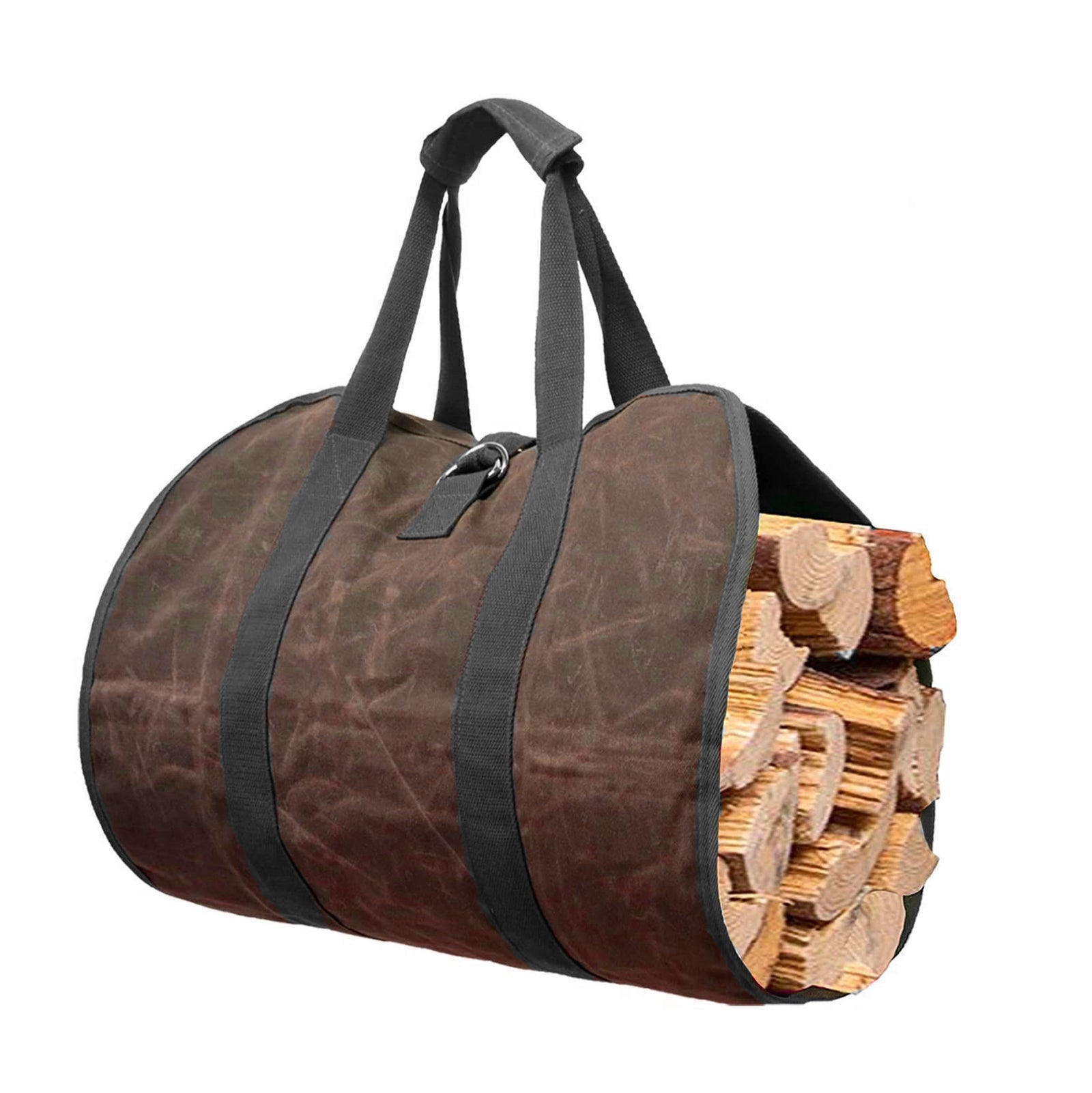 Firewood Carrier - Eine praktische Tragetasche für Ihr Brennholz!