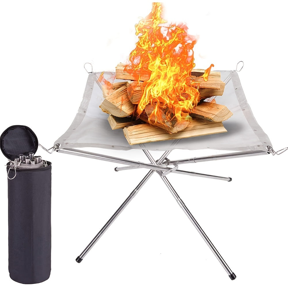 Klappbare Feuerstelle - Genießen Sie ein Lagerfeuer, wo immer Sie sind!