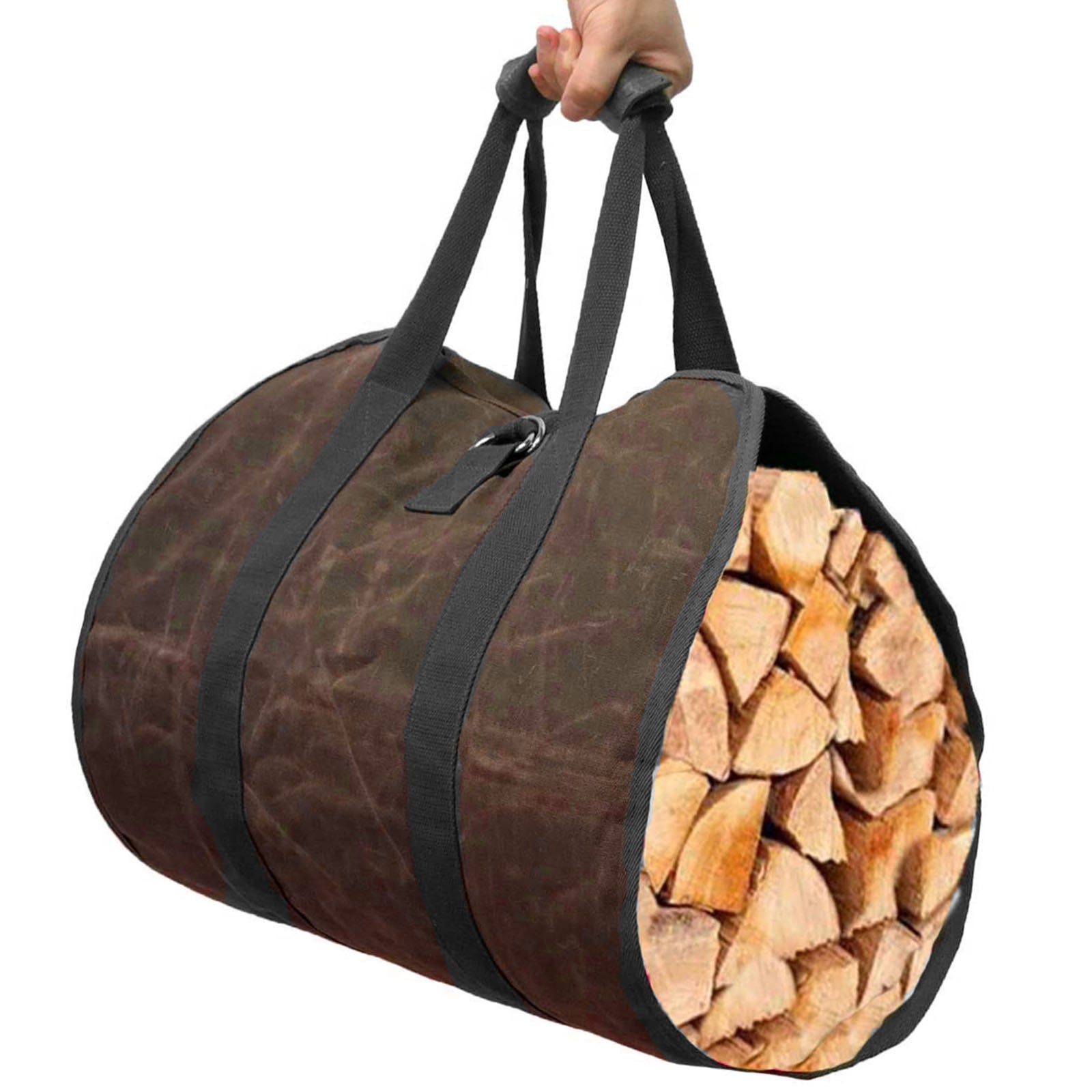 Firewood Carrier - Eine praktische Tragetasche für Ihr Brennholz!